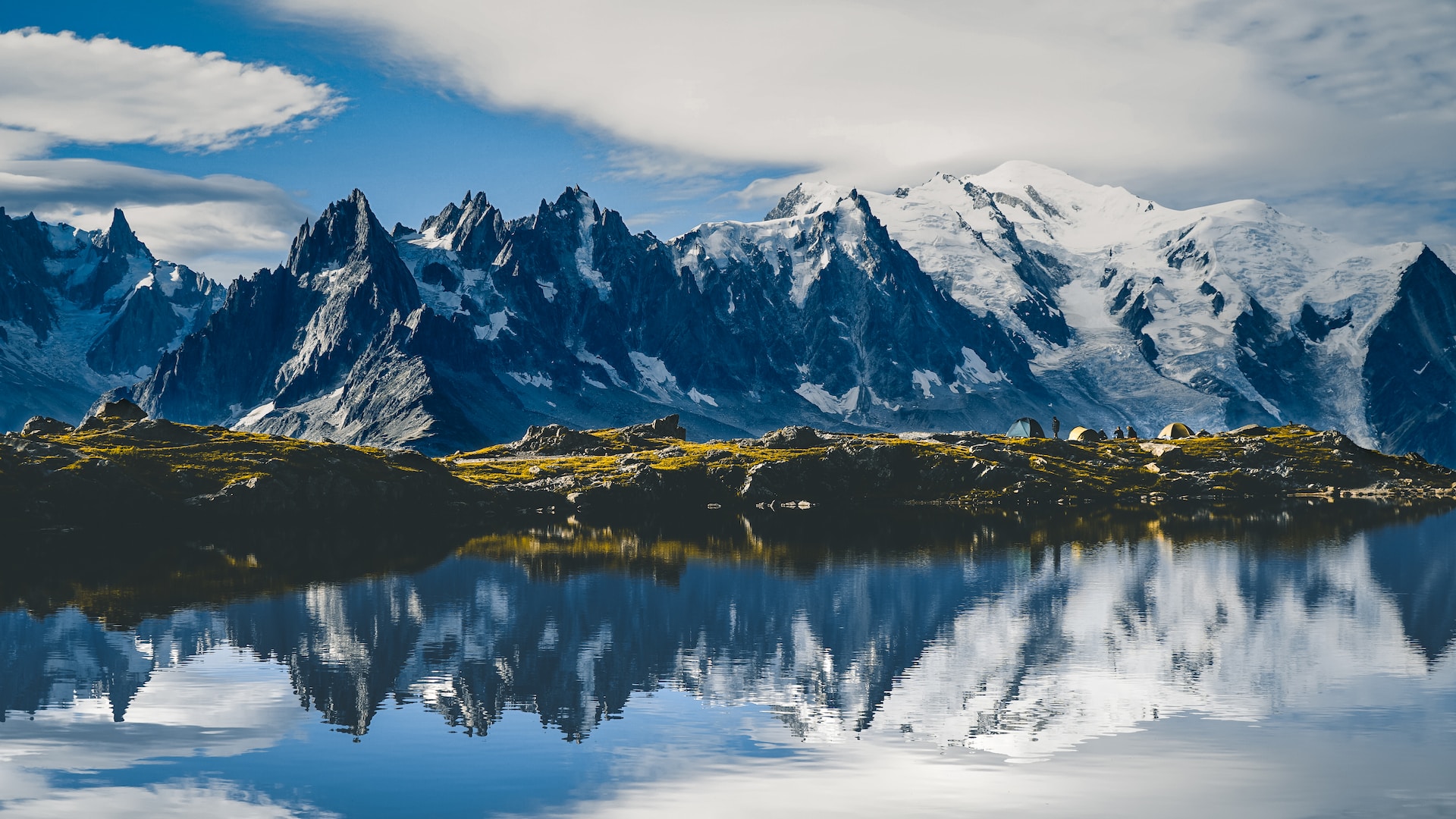 Mont Blanc - der höchste Berg in den Alpen